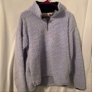 Quarter Zip Sherpa